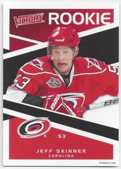 2010-11 Upper Deck Victory Rookie Jeff Skinner #327 Carolina Hurricanes
